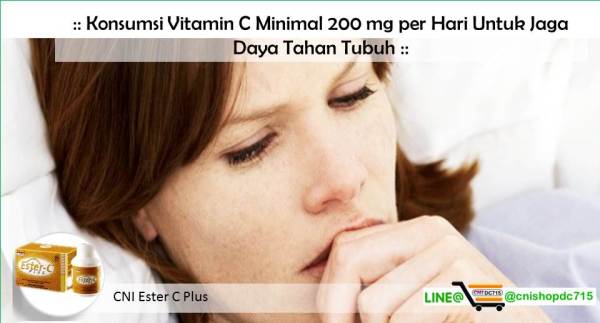 Konsumsi Vitamin C Minimal 200 mg per Hari Untuk Jaga Daya Tahan Tubuh