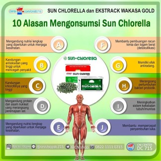 10 Alasan Mengonsumsi Sun Chlorella
