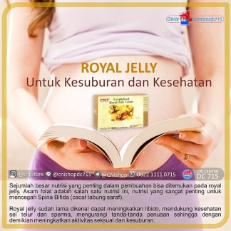 Royal Jelly Untuk Kesuburan dan Kesehatan