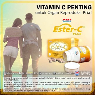 Vitamin C Penting Untuk Organ Reproduksi Pria, cni ester-c plus
