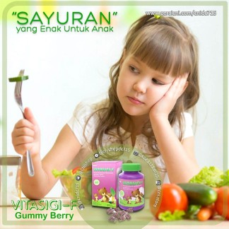 Produk CNI Vitasigi-F Gummy Berry, Sayuran yang Enak Untuk Anak